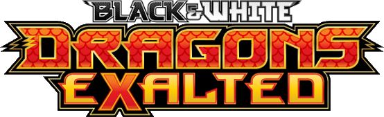Black & White—Dragons Exalted set logo